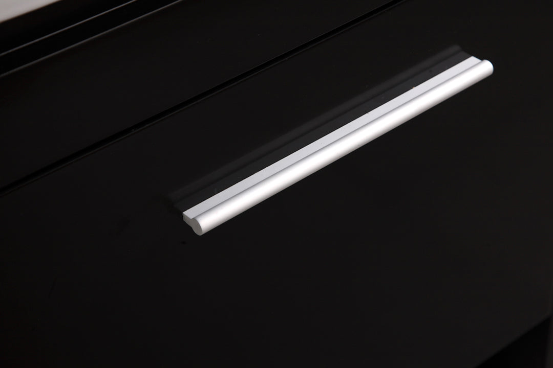 New York 24" Single Sink Vanity in Espresso with Integrated Porcelain Top - Design Element Bath Kitchen - Bathroom Vanity - Included