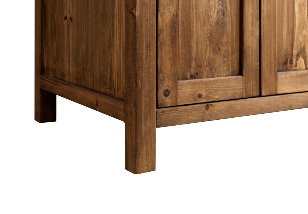 Bryson 72" Vanity Base Only in Walnut - Design Element Bath Kitchen - Bathroom Vanity -