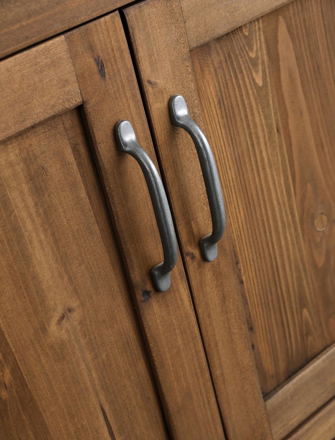 Austin 48" Vanity Base Built With Reclaimed Wood in Walnut Finish - Design Element Bath Kitchen - Bathroom Vanity -