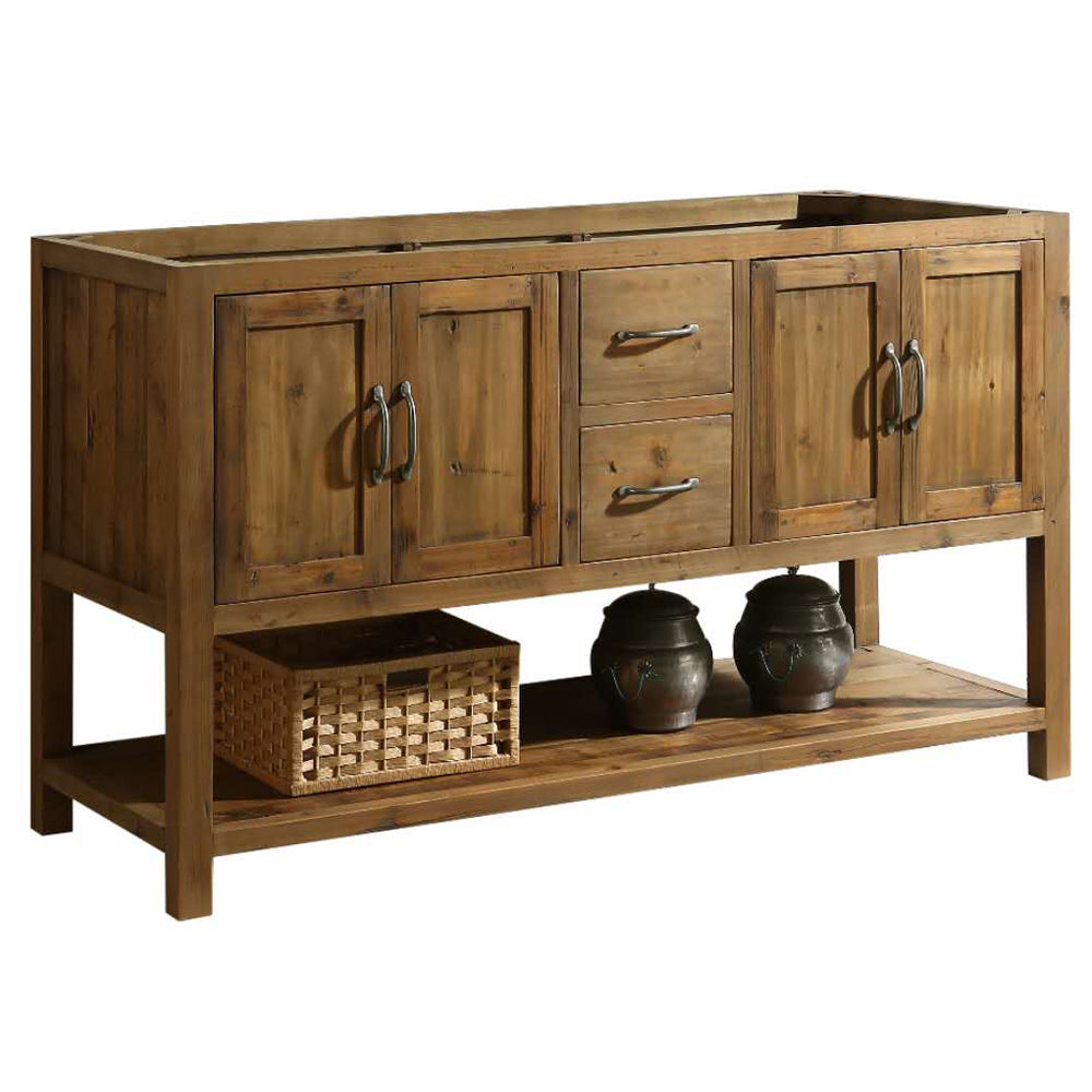 Austin 60" Vanity Base - Walnut