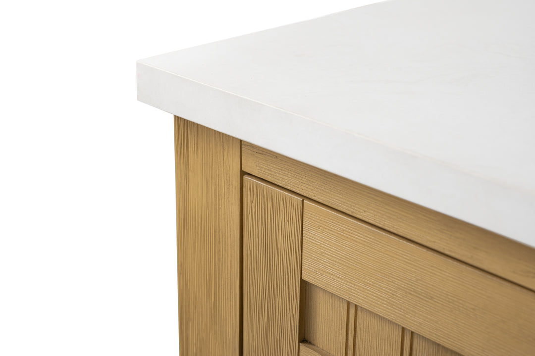 Burbank 54" Single Sink Vanity with Quartz Top