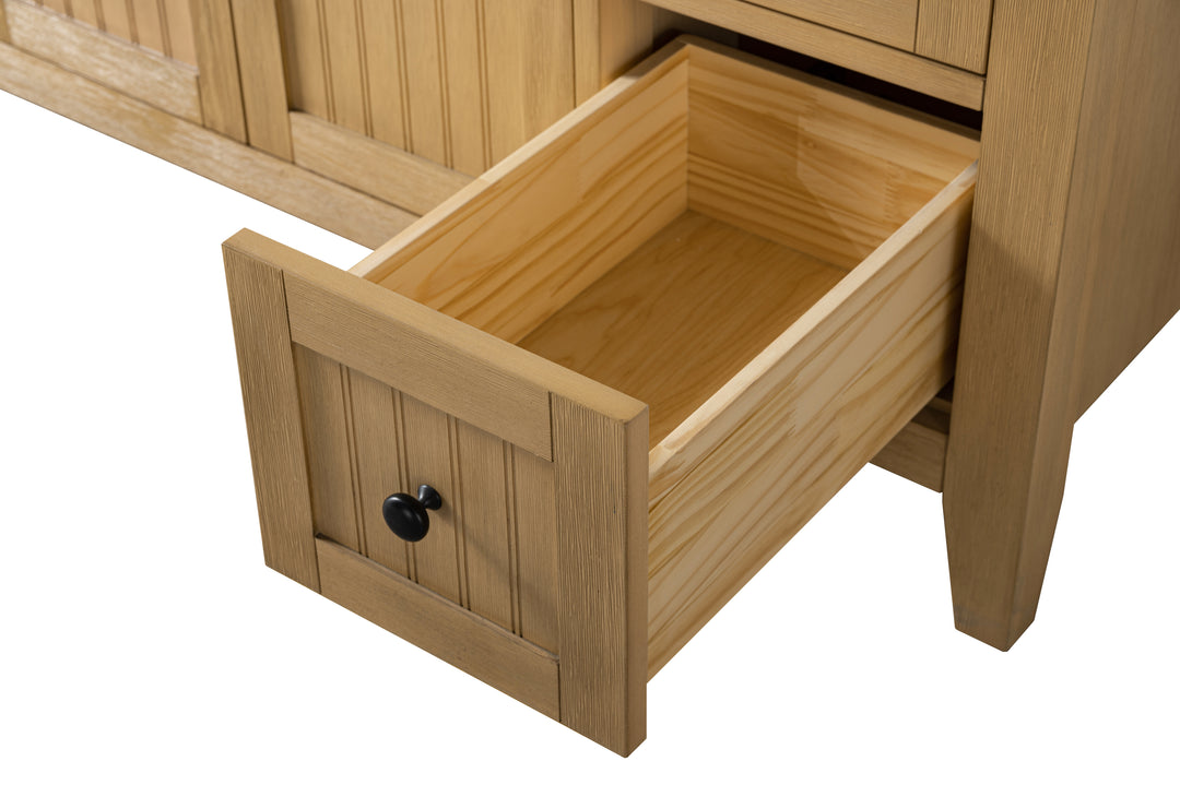 Burbank 54" Single Sink Vanity with Quartz Top