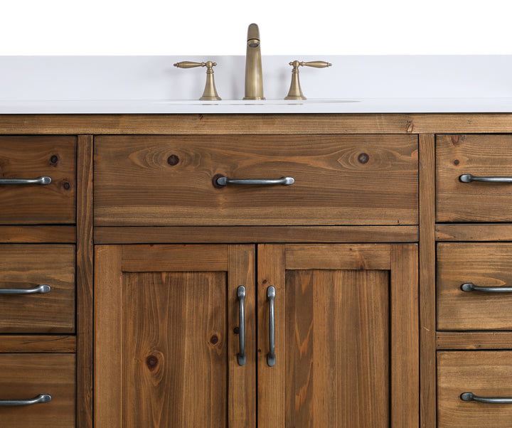 Bryson 48" Vanity Base Only in Walnut