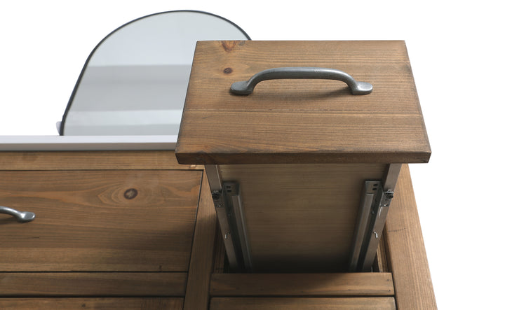 Bryson 48" Vanity Base Only in Walnut