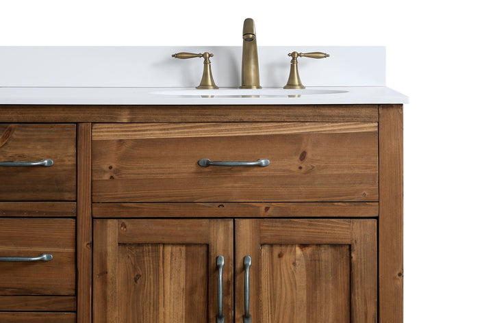 Bryson 72" Vanity Base Only in Walnut