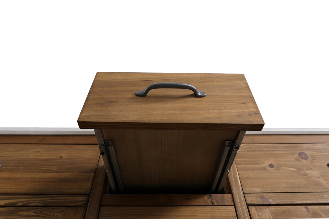 Bryson 72" Vanity Base Only in Walnut