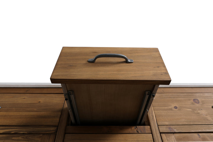 Bryson 72" Vanity Base Only in Walnut