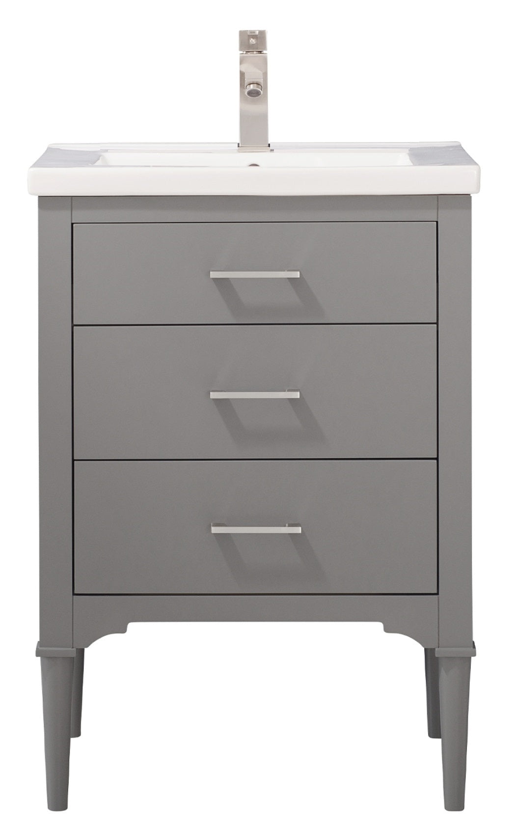 Mason 24" Single Sink Vanity with Porcelain Top