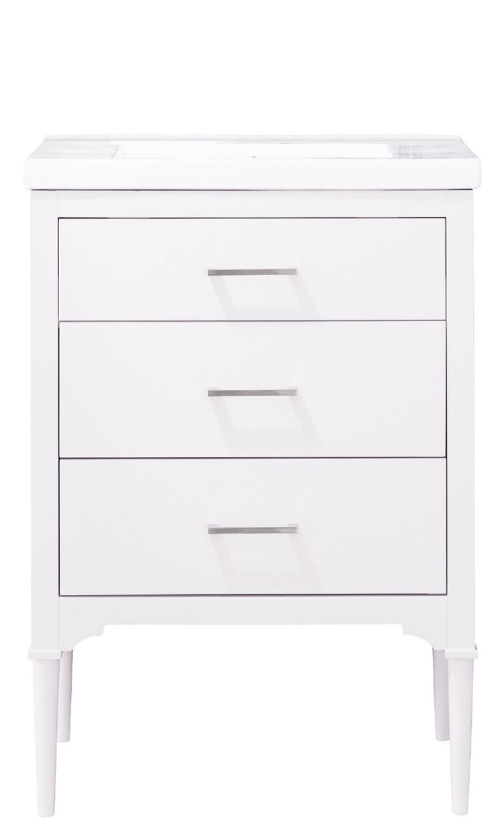 Mason 24" Single Sink Vanity with Porcelain Top