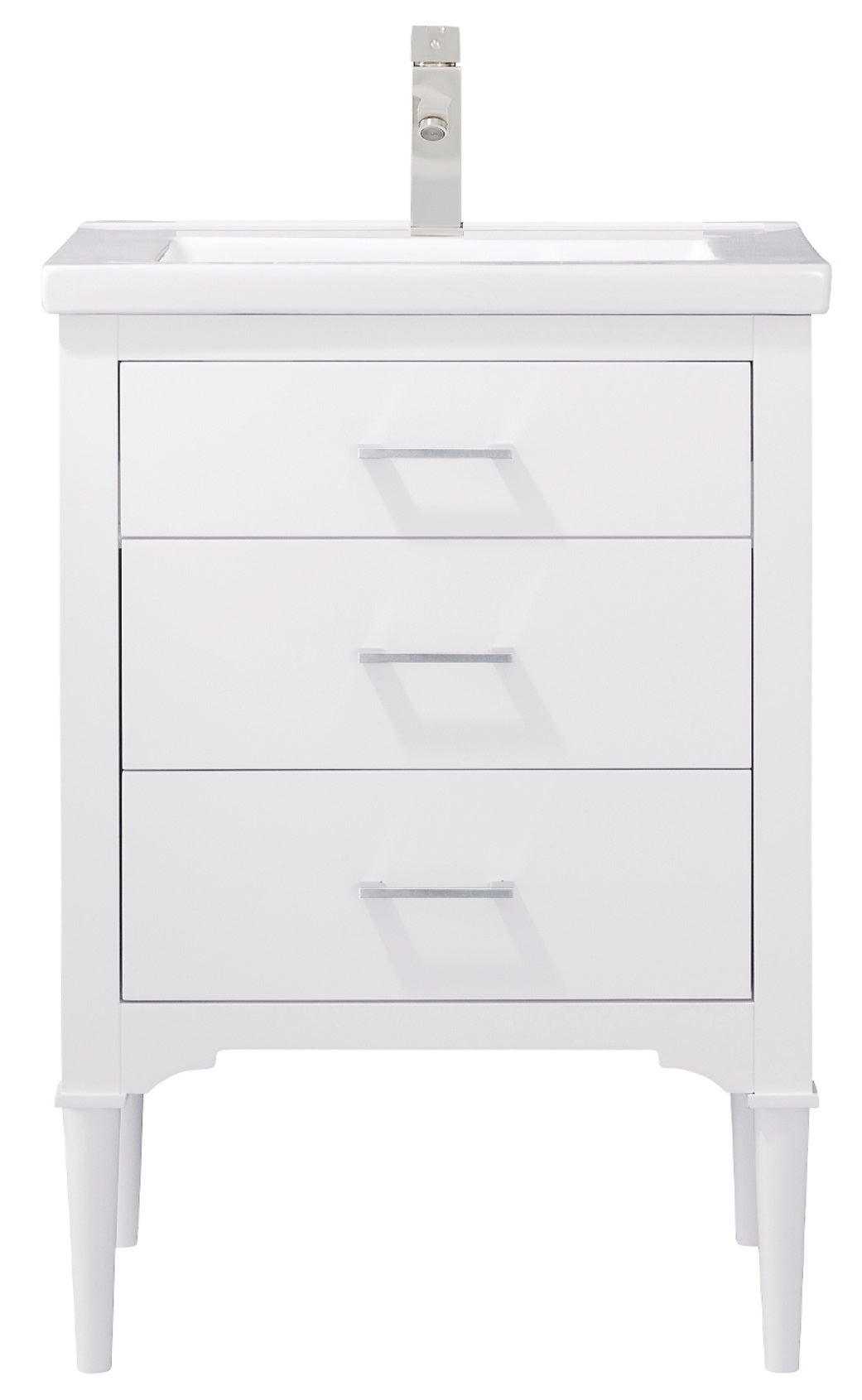 Mason 24" Single Sink Vanity with Porcelain Top