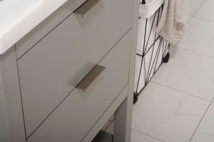 Klein 24" Single Sink Vanity with Porcelain Top