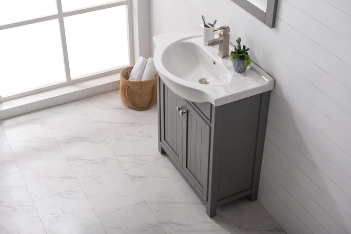 Marian 30" Single Sink Vanity with Porcelain Top
