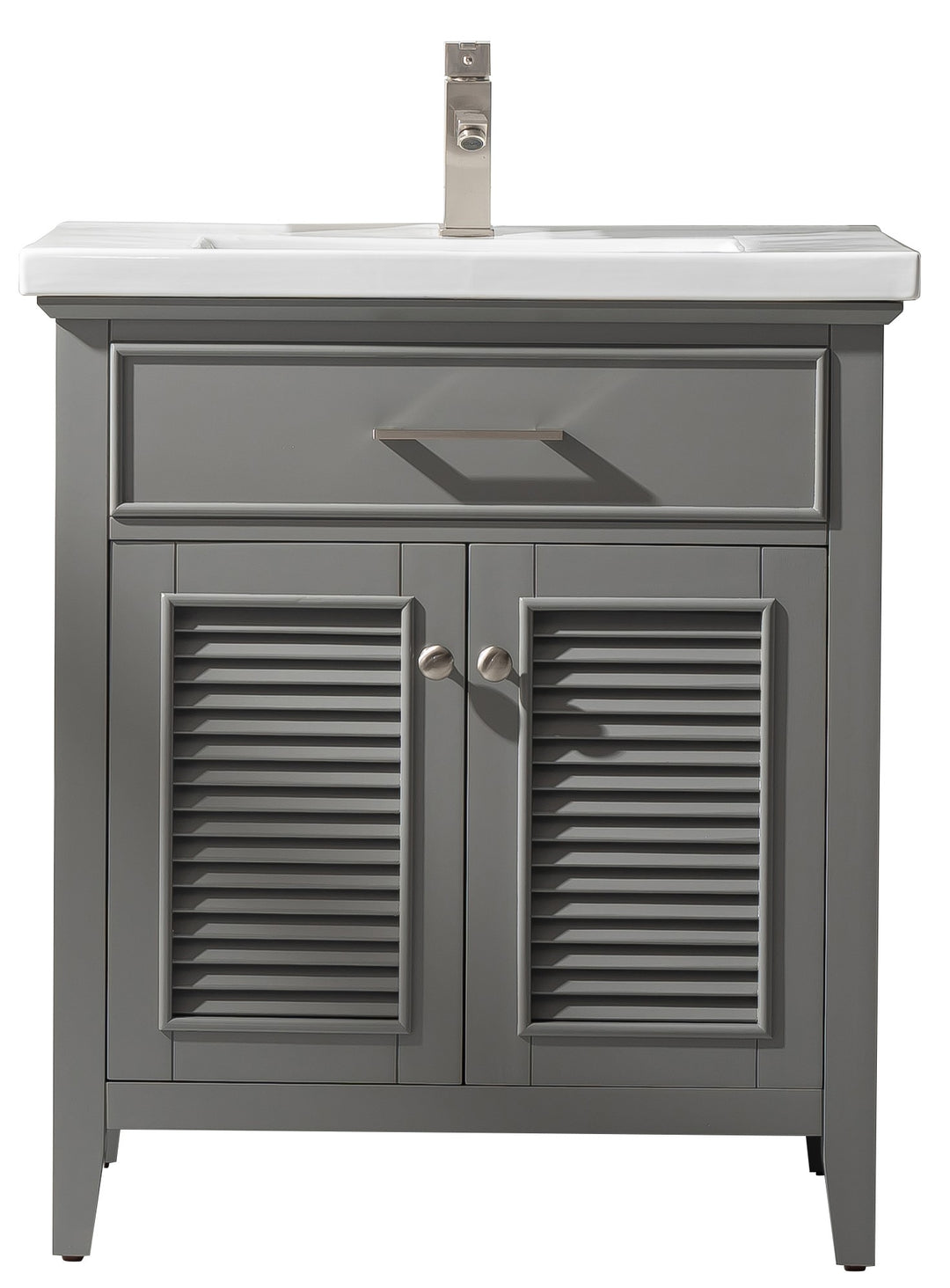 Cameron 30" Single Sink Vanity with Porcelain Top
